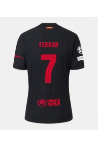 Fotbalové Dres Barcelona Ferran Torres #7 Venkovní Oblečení 2024-25 Krátký Rukáv